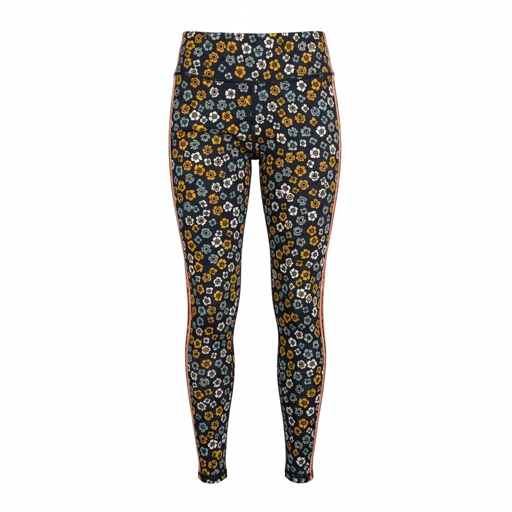 The Upside Multicolor Floral Print‎ Leggings Womens Size Small Ankle Activewear